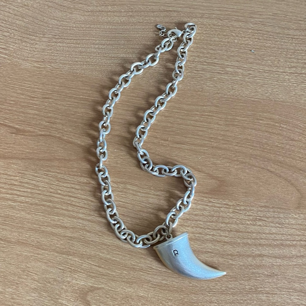 Rachel Roy Gold Animal Tooth Chain Necklace